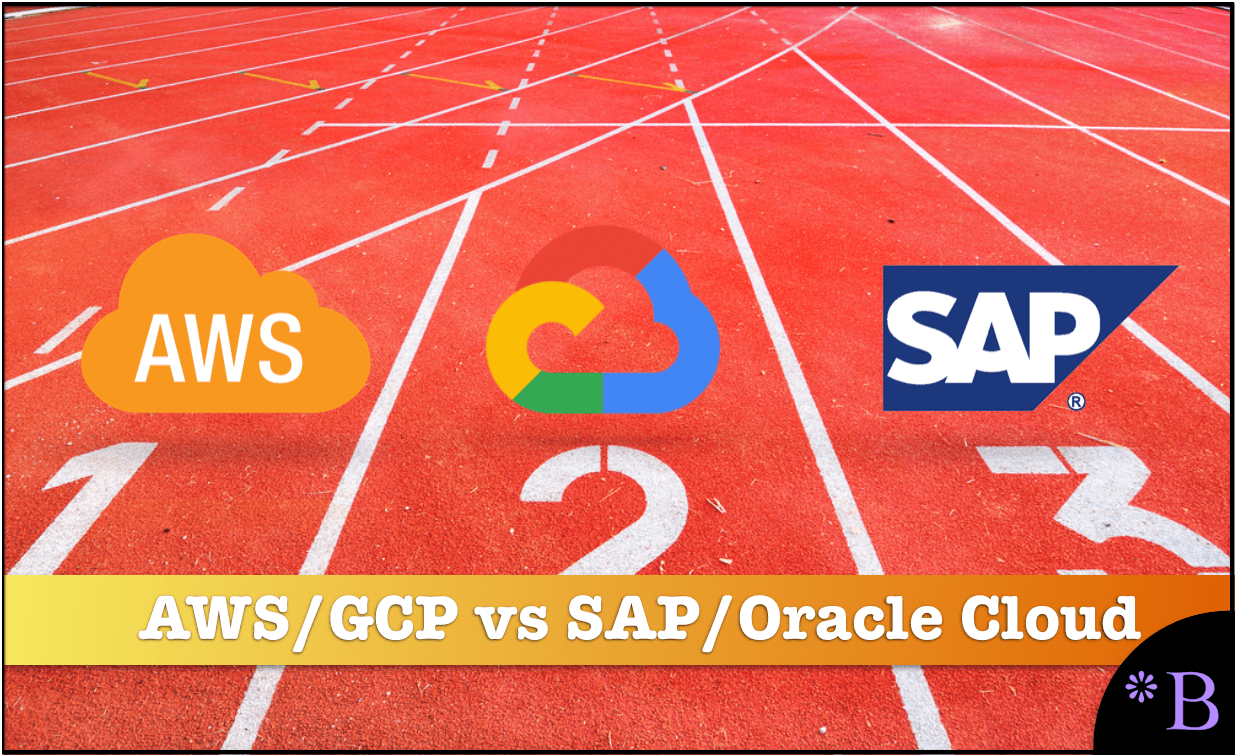 Aws And Google Cloud Versus Sap Cloud And Oracle Cloud Containers Brightwork Research Analysis