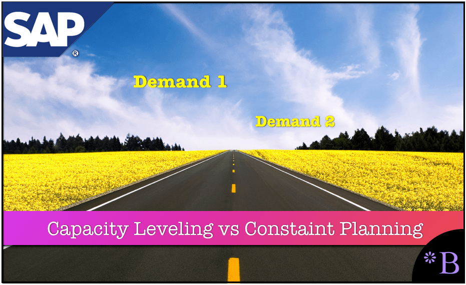 Production Planning With Constraints Versus Capacity Leveling Definition Brightwork Research Analysis