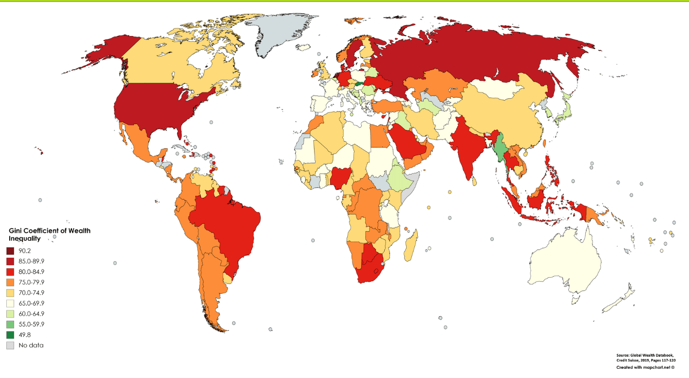 Gini Coefficient Map